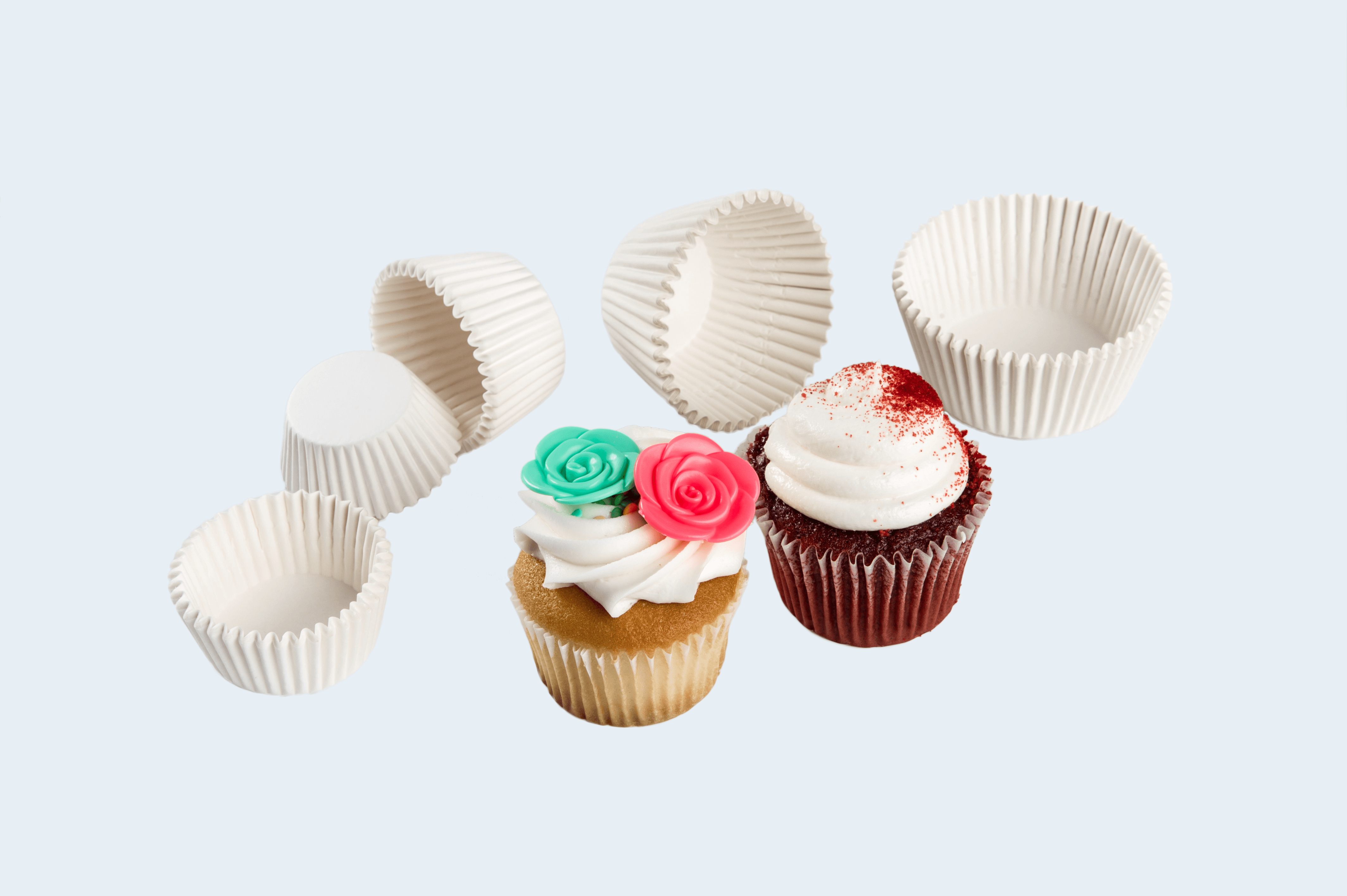 Cups for cupcakes